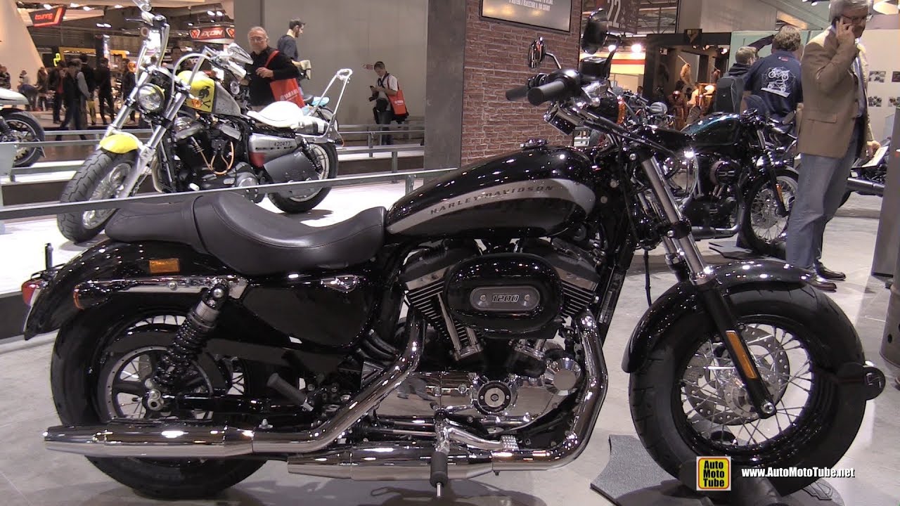2018 Harley Davidson 1200 Custom - Walkaround - 2017 EICMA Motorcycle Exhibition