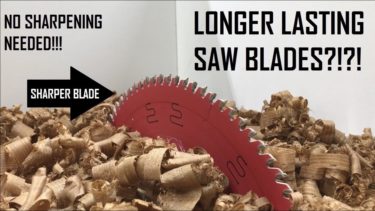 How to keep your saw blades lasting longer - no need for sharpening...