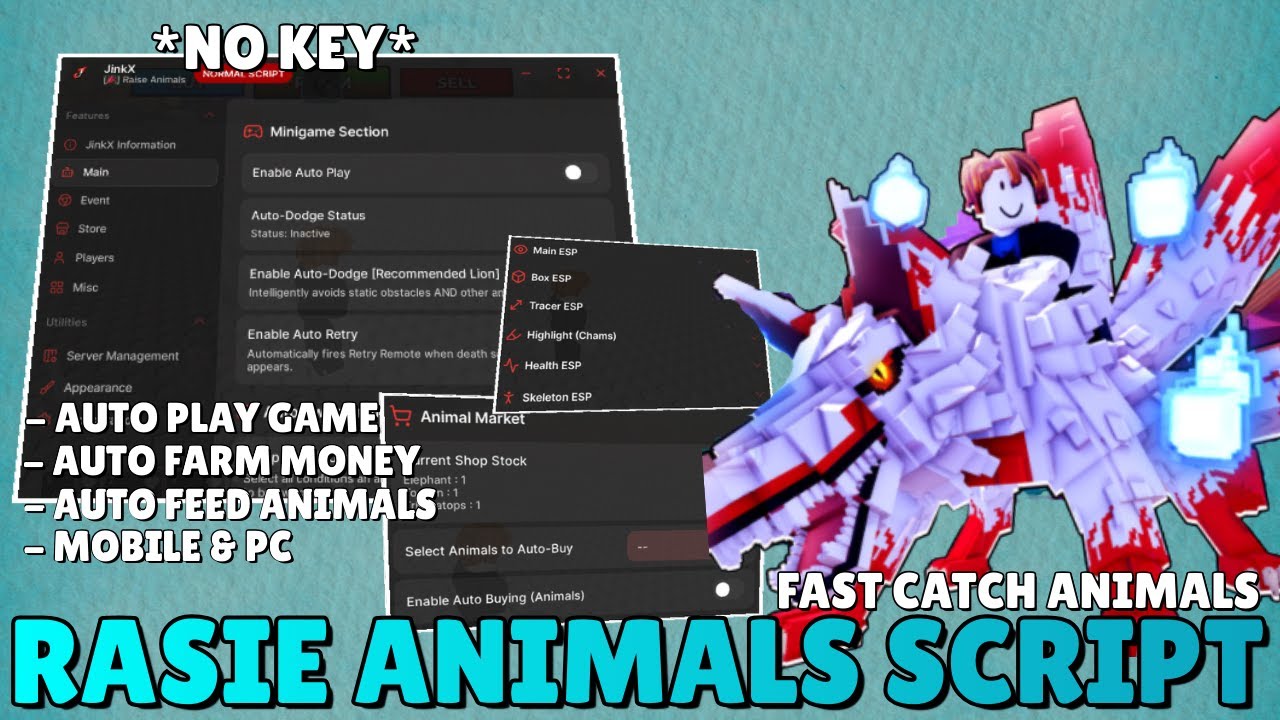 Скрипт «Разведение животных» *БЕЗ КЛЮЧА* | Автоматическая игра, автоматическое кормление животных...