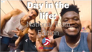 Day in the life : USA Volleyball National Team Edition | Fourth of July