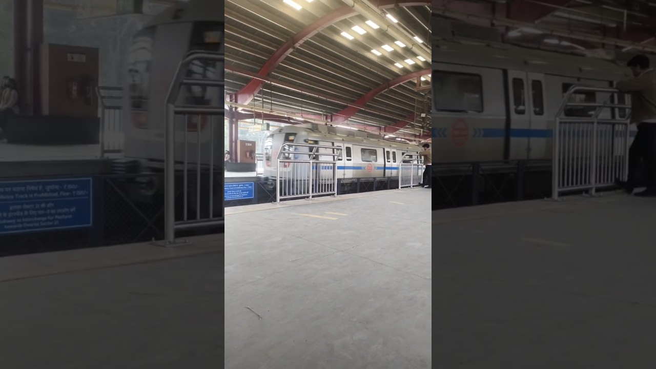 My 2nd New Delhi Metro 🚇 Tation Vlog 🚇🚉