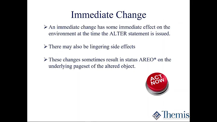 Altering Tables with High Availability on Db2 for z/OS