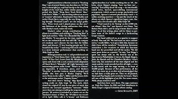 Moby Grape Sitting By The Window