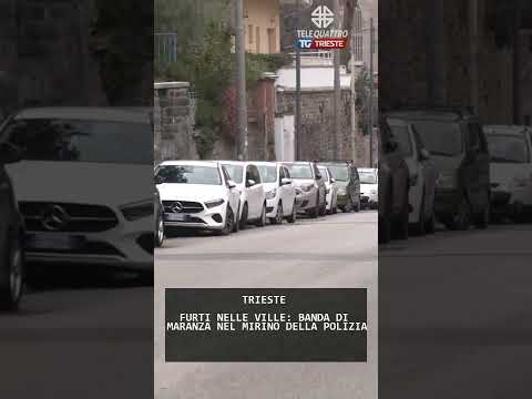 Video FURTI NELLE VILLE: BANDA DI MARANZA NEL MIRINO DELLA POLIZIA | 13/01/2026