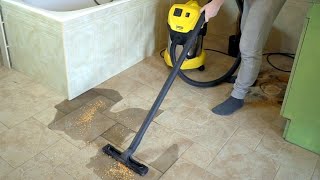 Пылесос водосос KARCHER WD-3 Всё чего Вы могли НЕ знать.