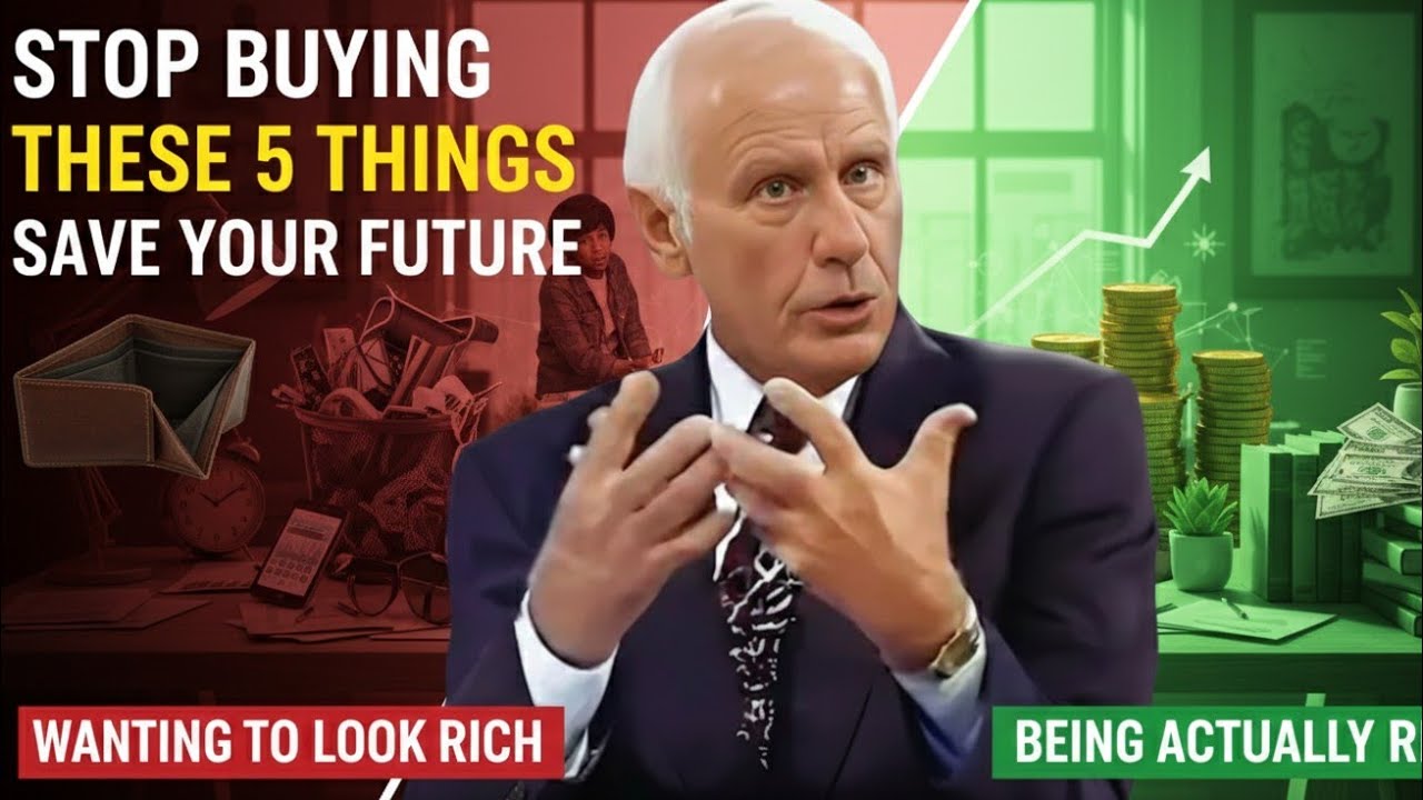 STOP THE BLEEDING: 5 Things Jim Rohn Warned You Never To Buy | Financial Motivation