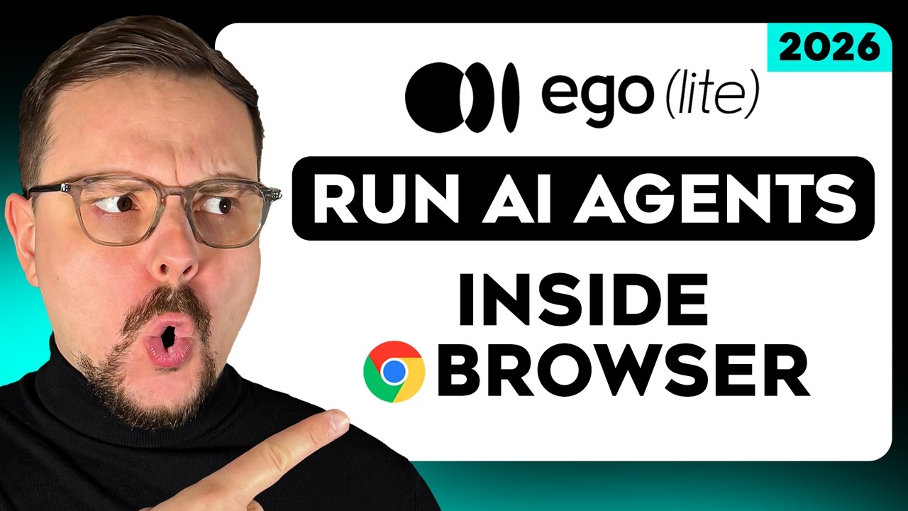 Run AI Agents Inside Browser Space with Ego Lite Browser (Full Tutorial)