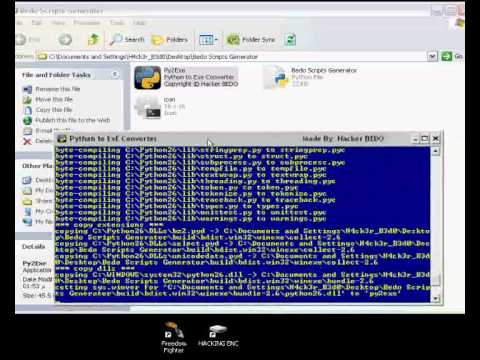 Convert Python to Exe - Just One File - YouTube