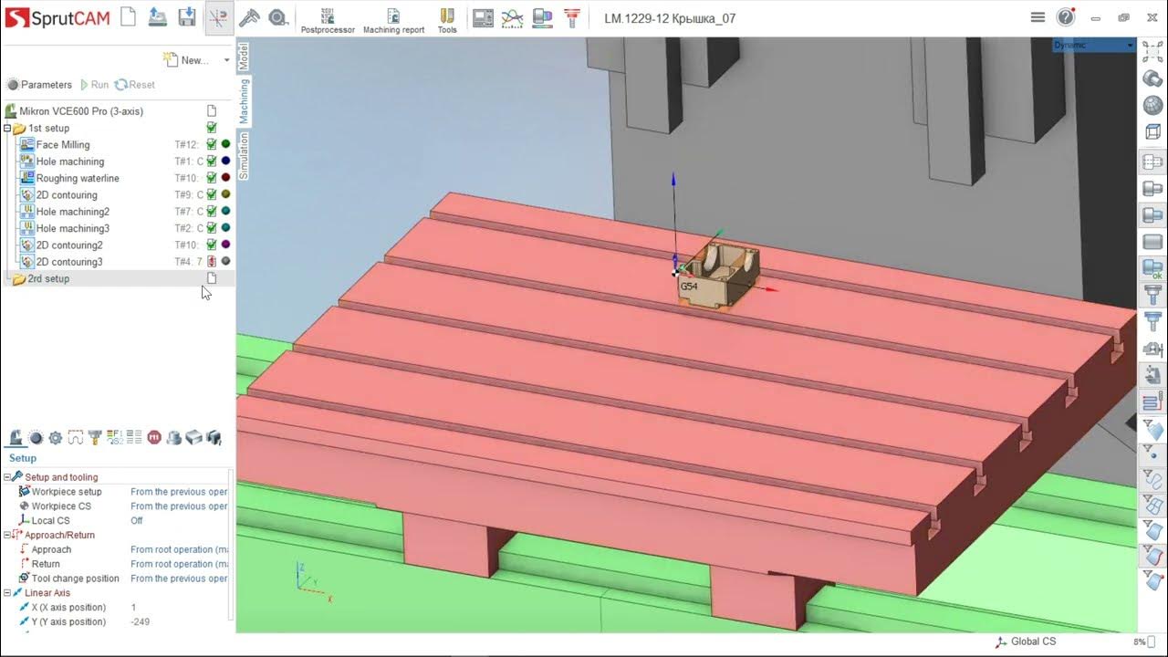 [3Axis Milling Tutorial] EP12 Changing setup (part turnover) YouTube