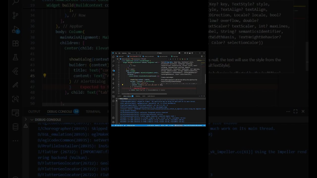 Flutter Popup That Surprises Users Flutterdev Flutterwidgets Fluttertutorial