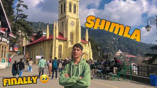 Finally!! Shimla Pahunch Gaua 🥳 The Queen of Hills 🏔️#vlog #shimla #himachal