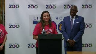 Zoo and City official Announce Green Restaurant Initiative, April 21