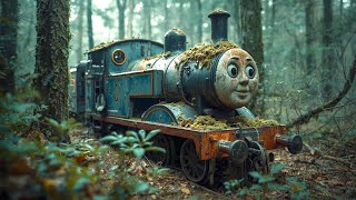 ASMR Car Restoration- AbandonedThomas Train Found in the Forest | FullRestoration screenshot 5