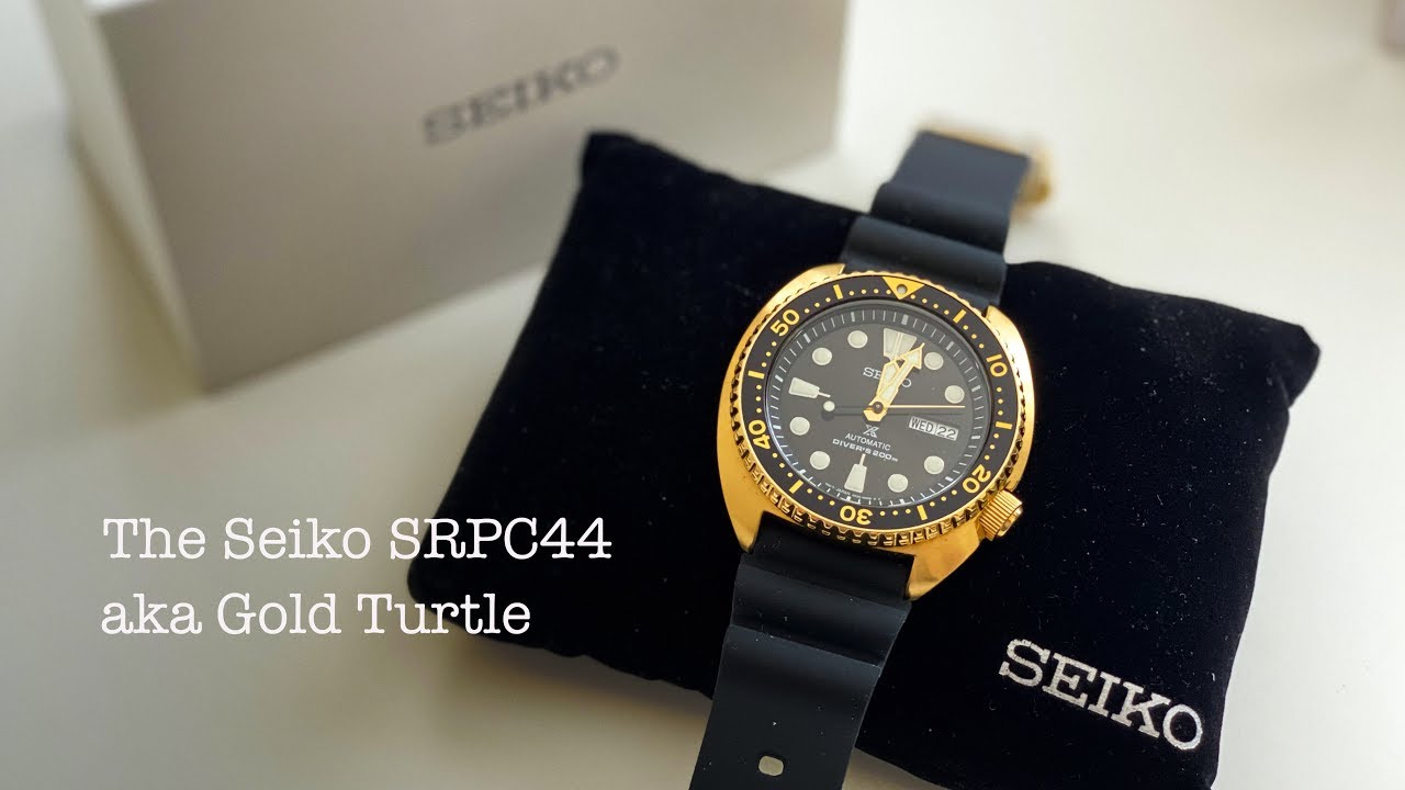 I bought the SEIKO Gold Turtle: Prospex SRPC44 - YouTube