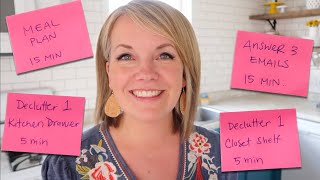 GET STUFF DONE! The Post It Note Trick for Productivity