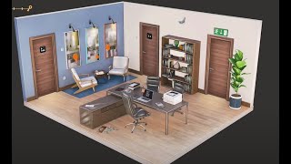 Rooms and Exits Level 3 Chapter 4 La Oficina screenshot 3