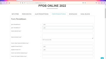 Master Data PPDB | Video Tutorial