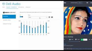 How to setup equalizer in laptop (Dell all versions) | Sound Manager Configuration (Maxx Audio)