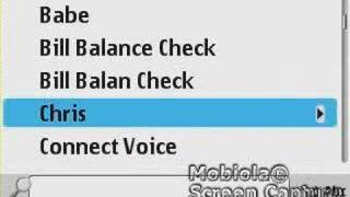 Nokia E71 Contacts Application