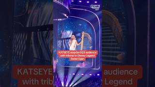 KATSEYE surprise D23 audience with a tribute to Disney Legend Susan Egan