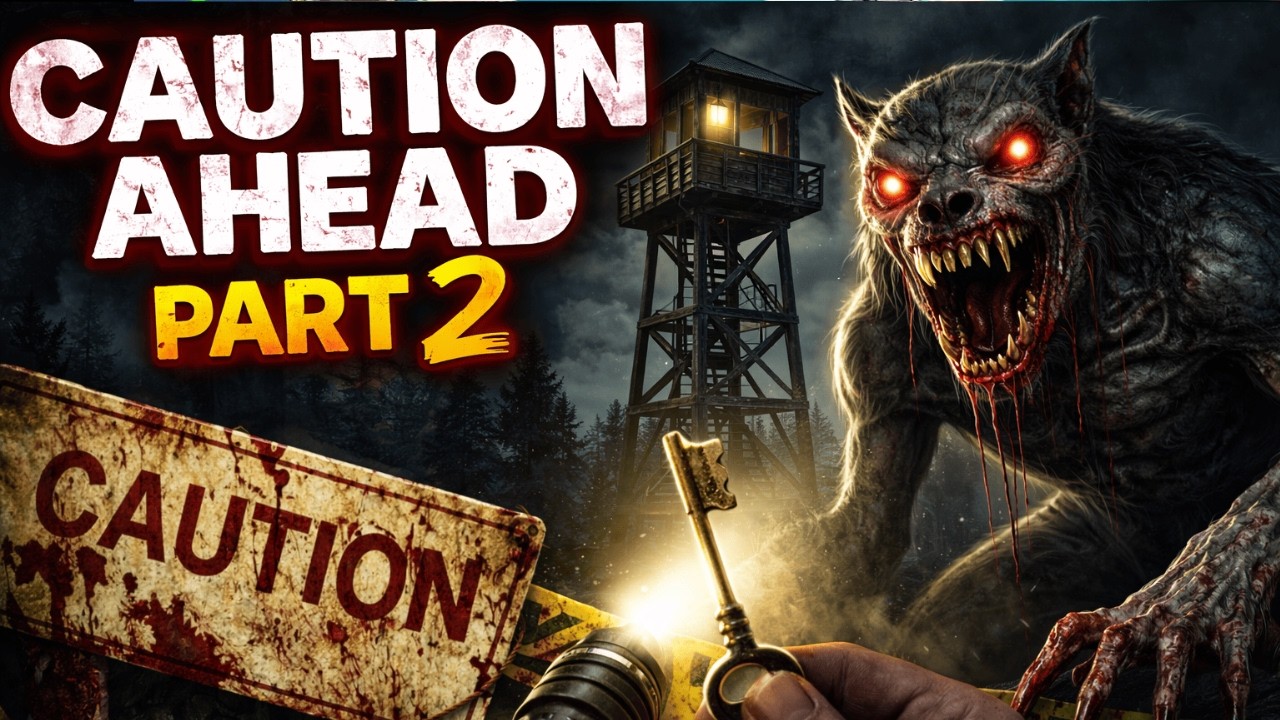 ENCONTREI A CHAVE… MAS NÃO ESTAVA SOZINHO! 😱 | Caution Ahead Part 2