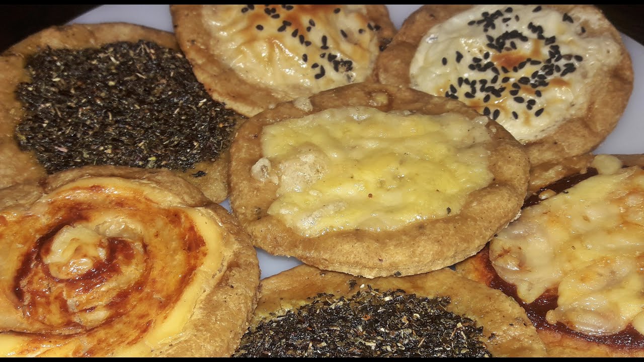 #مناقيش زعتر صحية//معجنات بالشوفان//مخبوزات الشوفان//اكلات #دايت