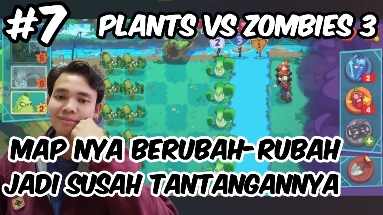 Map PvZ Semakin Sulit - Plants Vs Zombies 3 Part 7 - YouTube