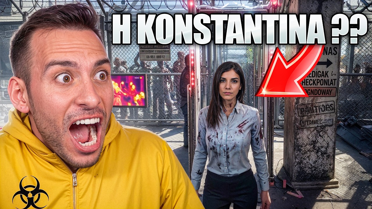 Ο PANOS ΒΡΗΚΕ την KONSTANTINA στο QUARANTINE ZONE !!!