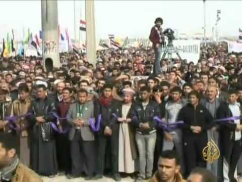 تظاهر آلاف العراقيين في ذكرى المولد النبوي