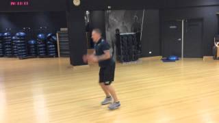 Double contact jump and stick