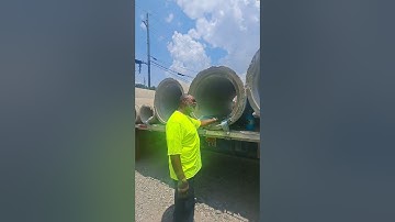 Concrete Pipe/Tube w/ Load Securement Guru Ben