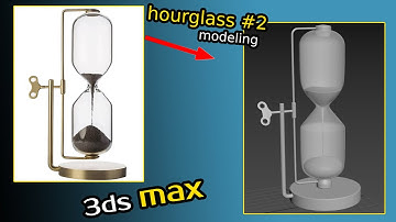 hourglass modeling in 3dsmax #2bgamer  | 3dsmax | modeling |