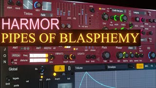 Celebrity Harmor Pipes of Blasphemy Sound Design | FL Studio 21 Tutorial Wealth