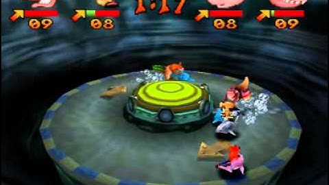 Crash Bash Tournament-Crash Dash, Hard, 3cups, (Rus comment) pt2.avi