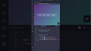 FROSTED GLASS Navbar?! (Glassmorphism Hover Effect Tutorial)
