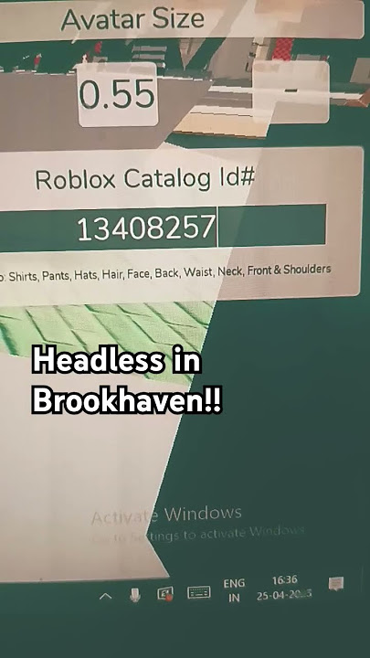 Headless in Brookhaven #roblox #brookhaven #code#headless