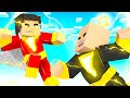 SHAZAM vs BLACK ADAM in Minecraft...