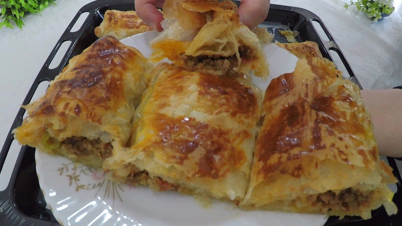 BU BÖREĞİ YİYEN TARİFİ İSTİYOR 🤫 KAÇ TEPSİ YAPTIM ANINDA BİTTİ 🤤 EN LEZZETLİ EN KOLAY BÖREK TARİFİ 💯