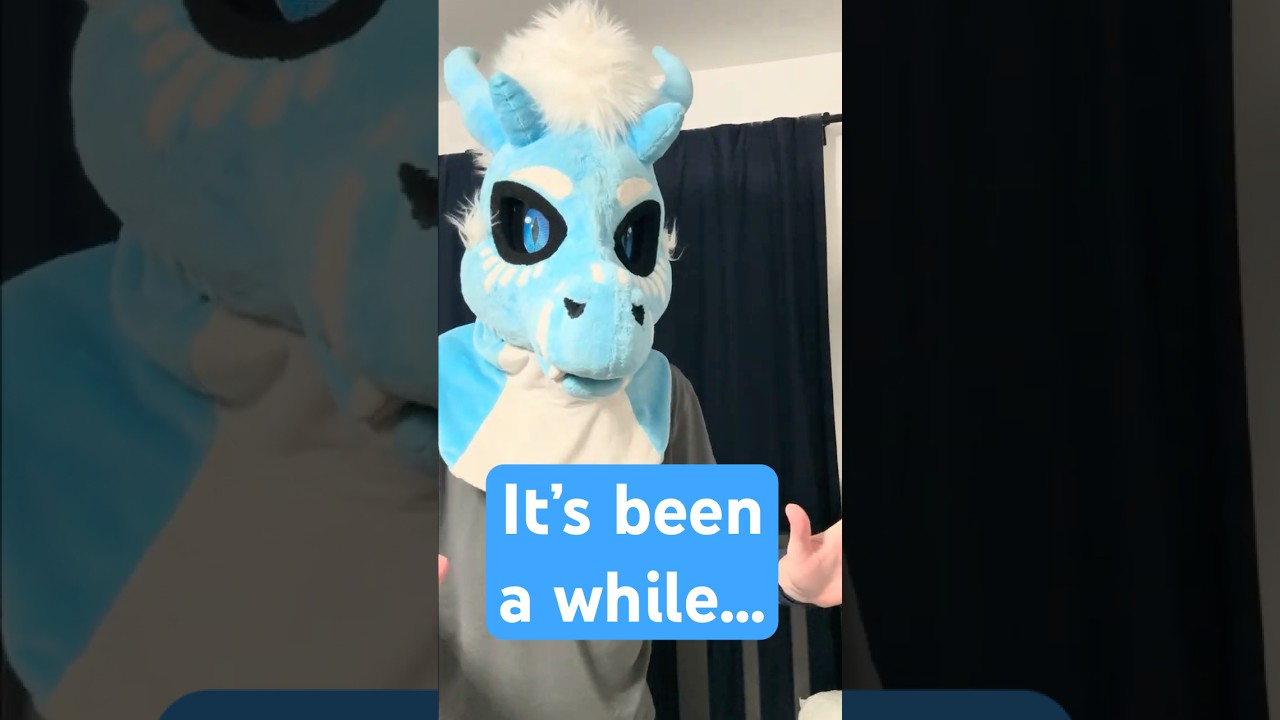 I took too long of a break 😖 | Words of Wisdom Wednesday #furry #fursuit #cosplay #inspiration