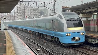 【リバイバルカラー】川越物語号 E653系 K71編成 武蔵浦和駅低速通過