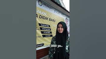 Pengumuman PPDB MTsN 1 Pontianak kapan? #shorts