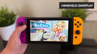 Pet Clinic: Cats & Dogs Handheld Gameplay || Nintendo Switch