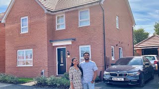 Our new build house tour in the UK | Radleigh Barratt homes  | uk house tour in malayalam