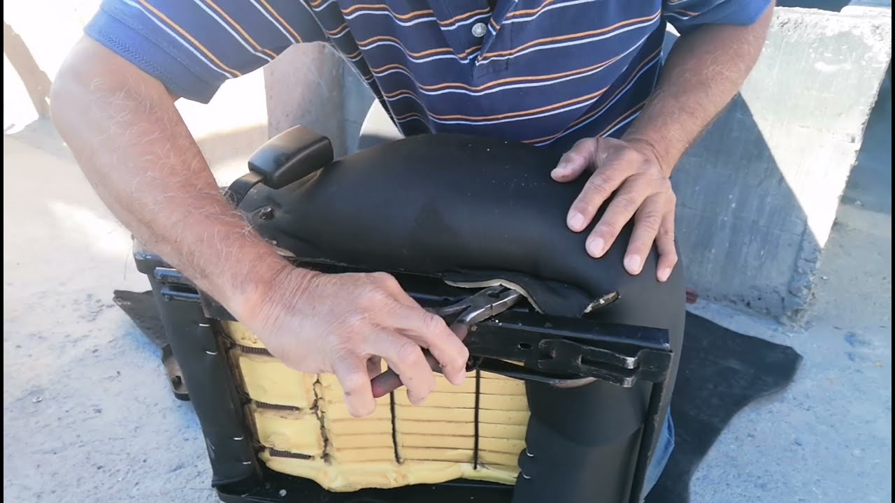 COMO DESARMAR ASIENTO DELANTERO DE CHEVY PARA LIMPIEZA DE RIELES O