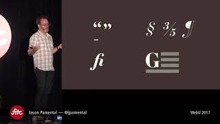 Jason Pamental - Variable Fonts and the Future of Web Design