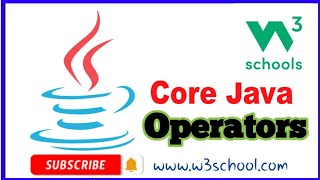 Famous operators w3school ||java basic w3school Profile