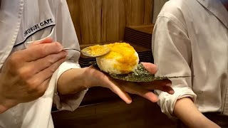 Fried Miso Rice Ball - OMUSUBI CAFÉ - in Tokyo, Japan