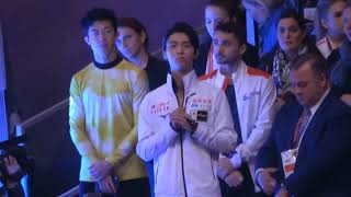 Yuzuru Hanyu 2019 GPF before Medal ceremony ②