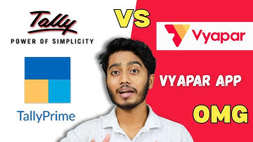 Tally vs Vyapar Comparison – Small Business Ke Liye Best Kaun?  #tally VS #vyaparapp