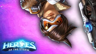 Tracer Is Untouchable! | Heroes of the Storm (Hots) Tracer Gameplay